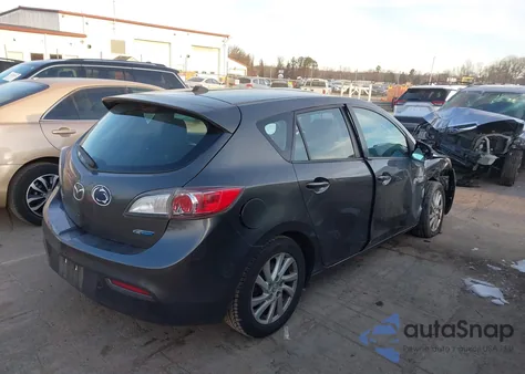 2012 Mazda Mazda3 I Grand Touring z USA, uszkodzony, nr VIN JM1BL1M70C1680154